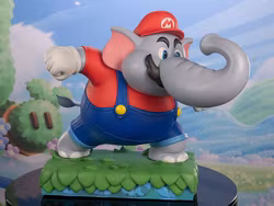Super Mario Bros. Wonder Elephant Mario (Standard) Limited Edition Statue