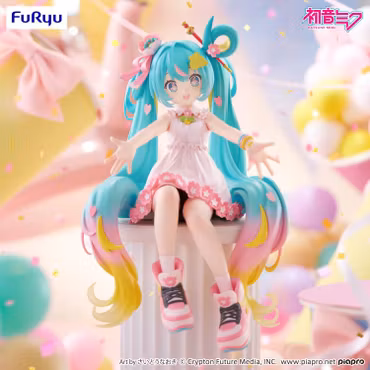 Vocaloid Hatsune Miku (10th Anniversary) Noodle Stopper Figure