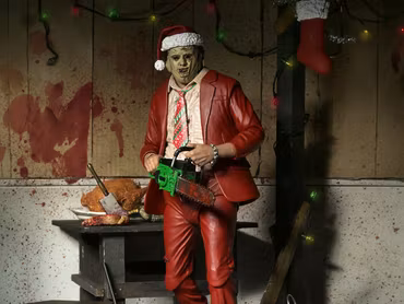 The Texas Chainsaw Massacre Ultimate Santa Leatherface Action Figure