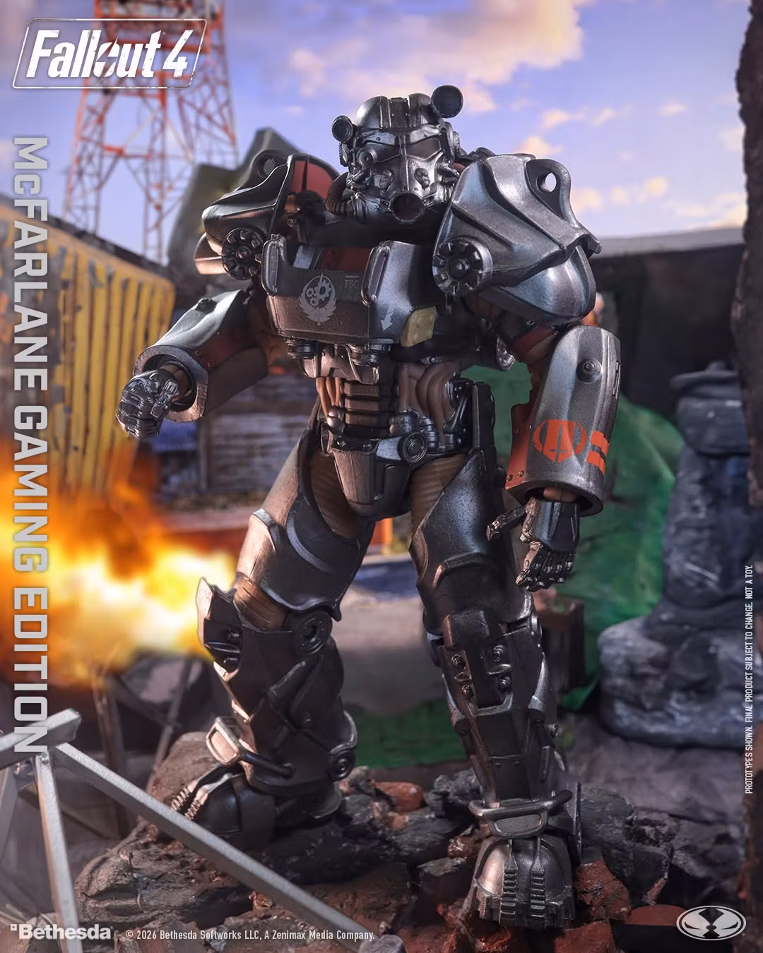 Fallout 4 McFarlane Gaming Edition Paladin Danse Action Figure