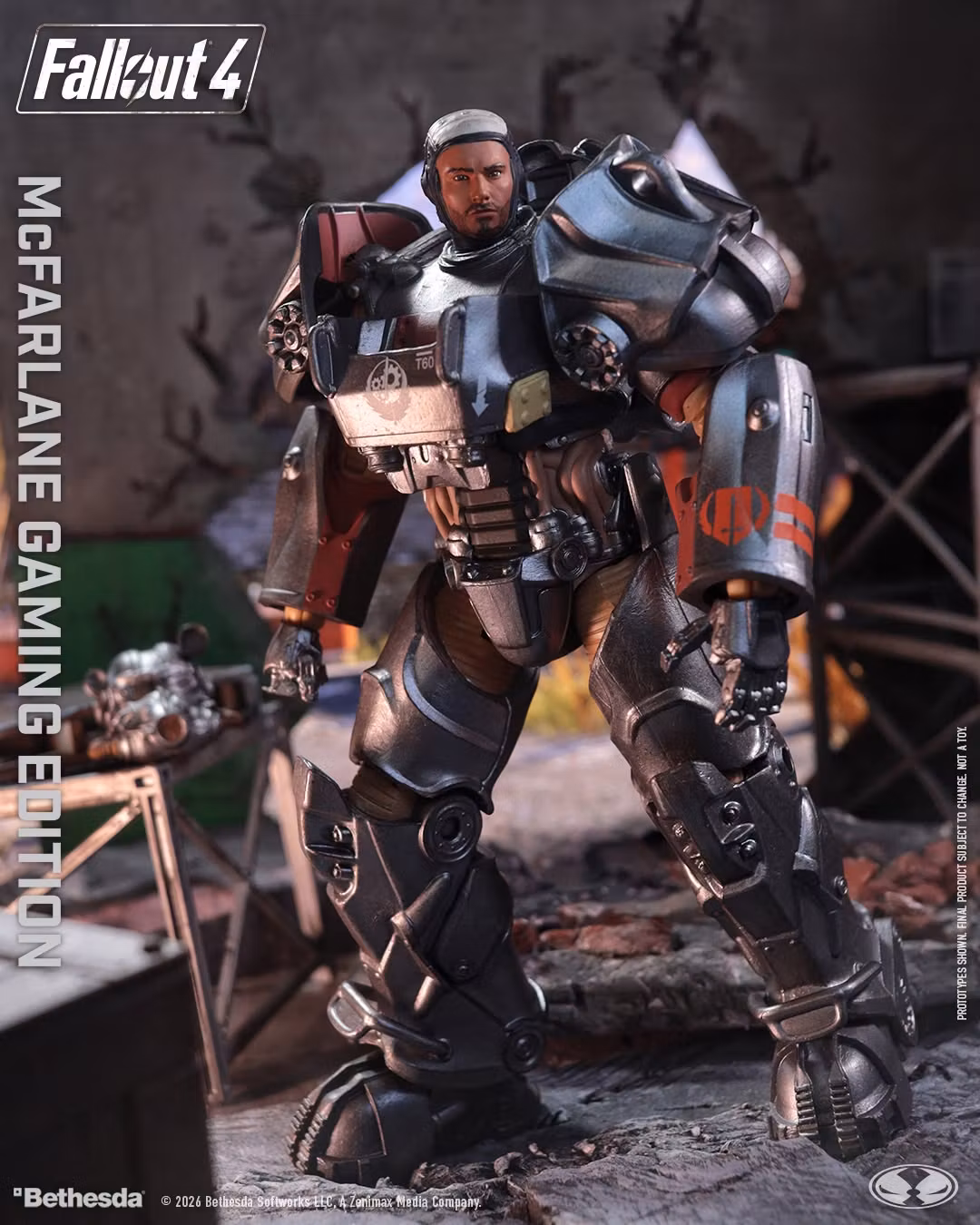 Fallout 4 McFarlane Gaming Edition Paladin Danse Action Figure