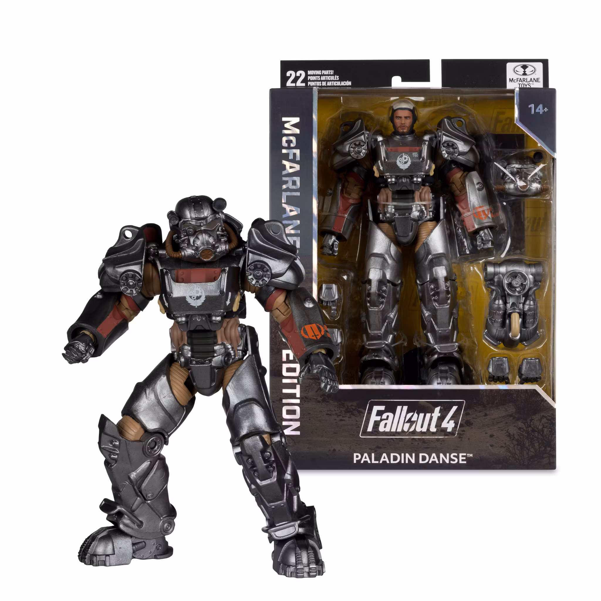 Fallout 4 McFarlane Gaming Edition Paladin Danse Action Figure