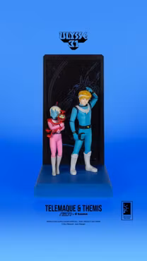 Ulysse 31 NEON Telemachus & Themis Lighted Display 1/9 Scale Figure