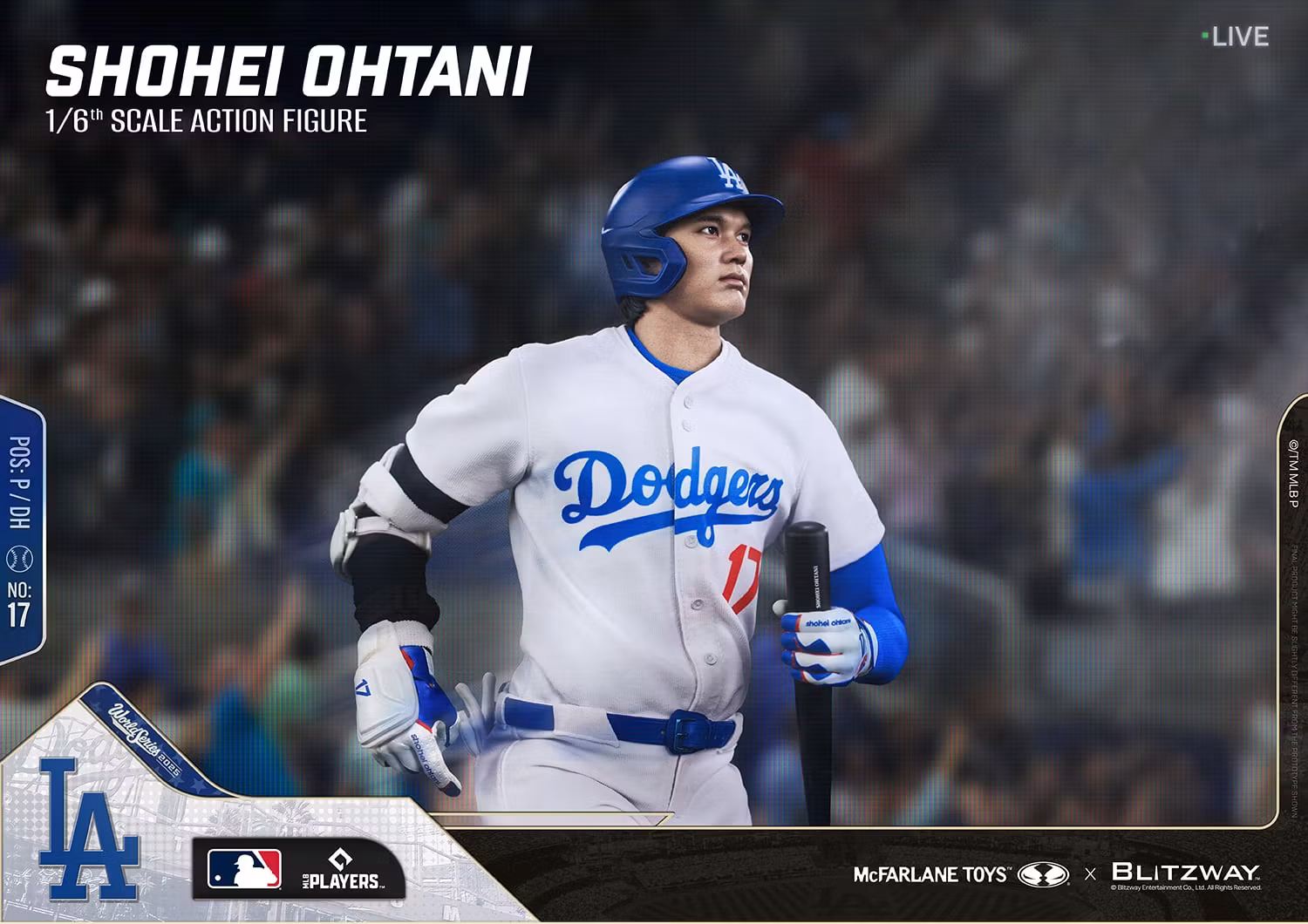 MLB SportsPicks Shohei Ohtani (Standard Ver.) 1/6 Scale Action Figure