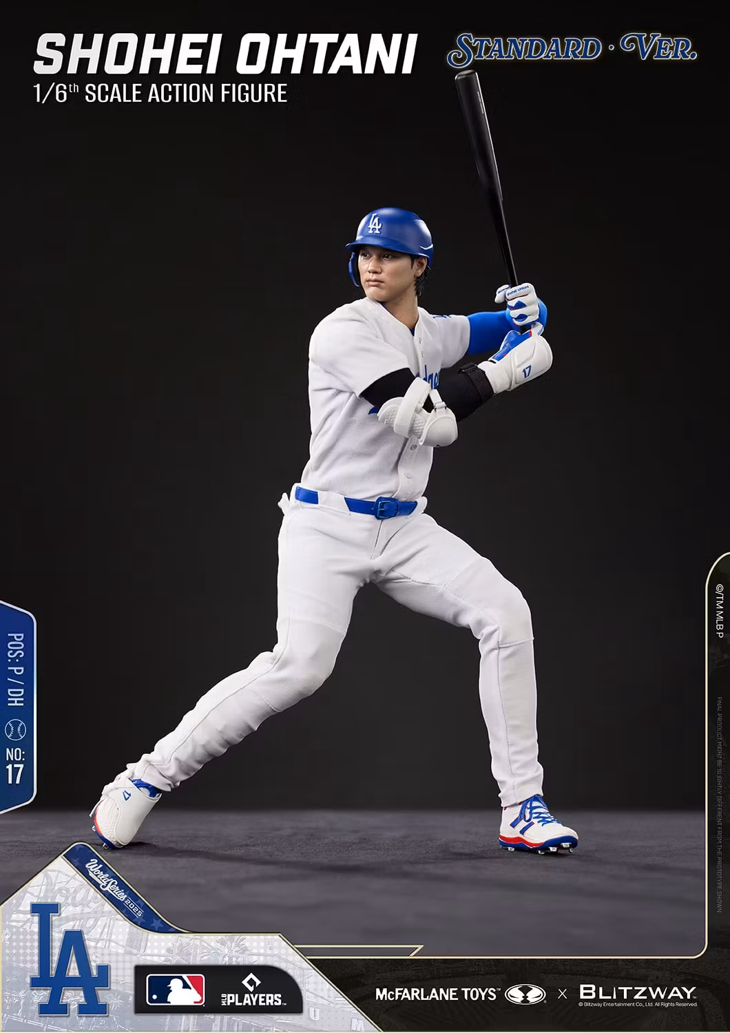 MLB SportsPicks Shohei Ohtani (Standard Ver.) 1/6 Scale Action Figure