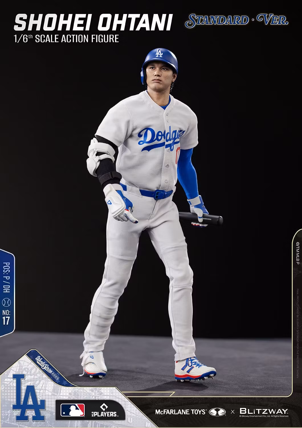 MLB SportsPicks Shohei Ohtani (Standard Ver.) 1/6 Scale Action Figure