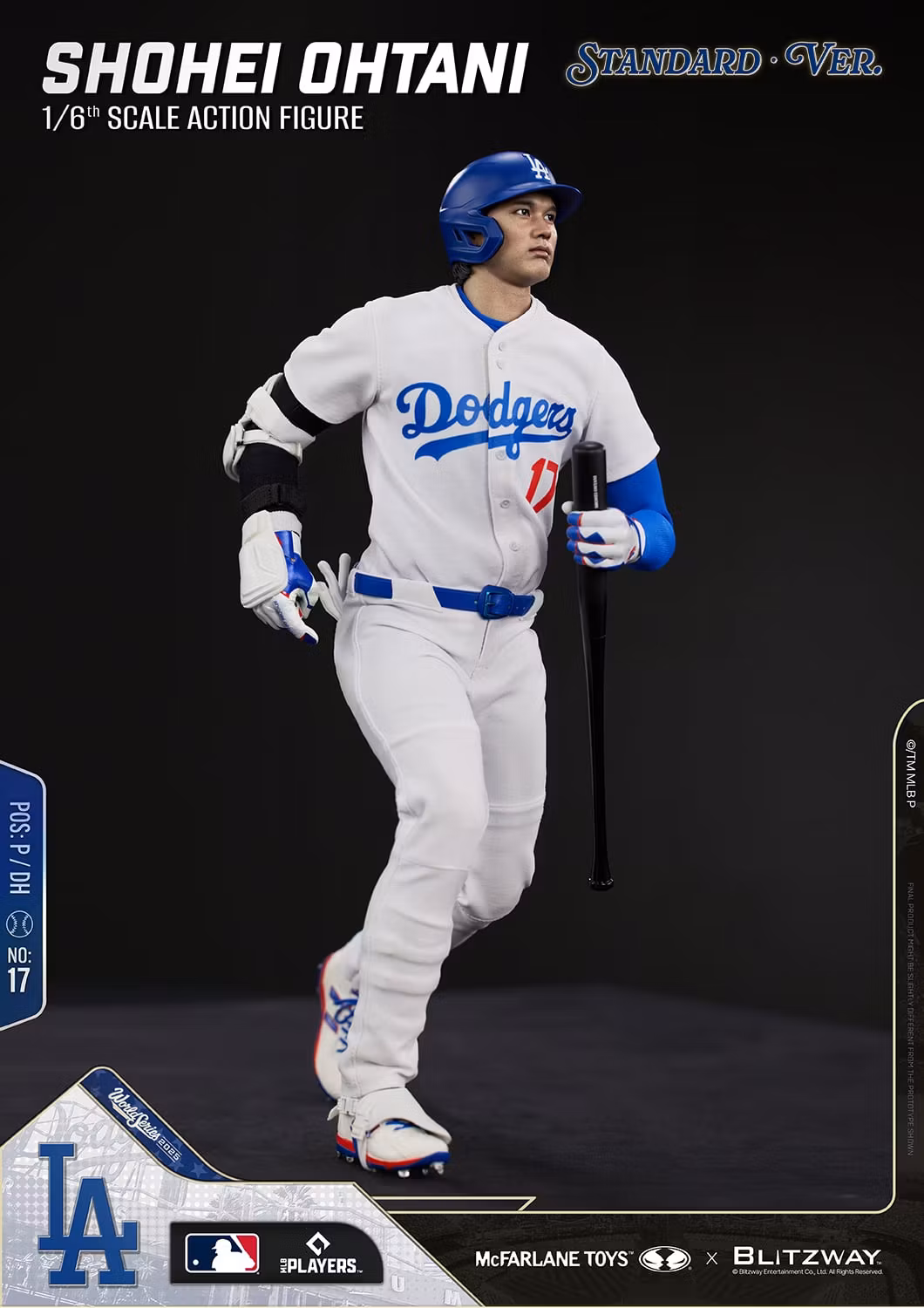 MLB SportsPicks Shohei Ohtani (Standard Ver.) 1/6 Scale Action Figure