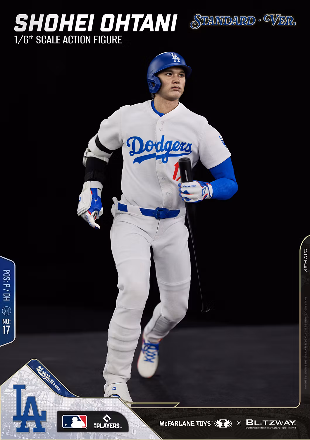 MLB SportsPicks Shohei Ohtani (Standard Ver.) 1/6 Scale Action Figure