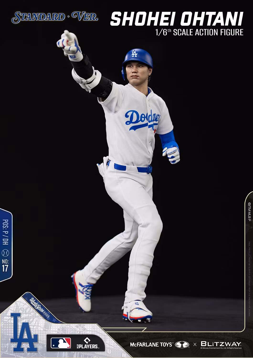 MLB SportsPicks Shohei Ohtani (Standard Ver.) 1/6 Scale Action Figure