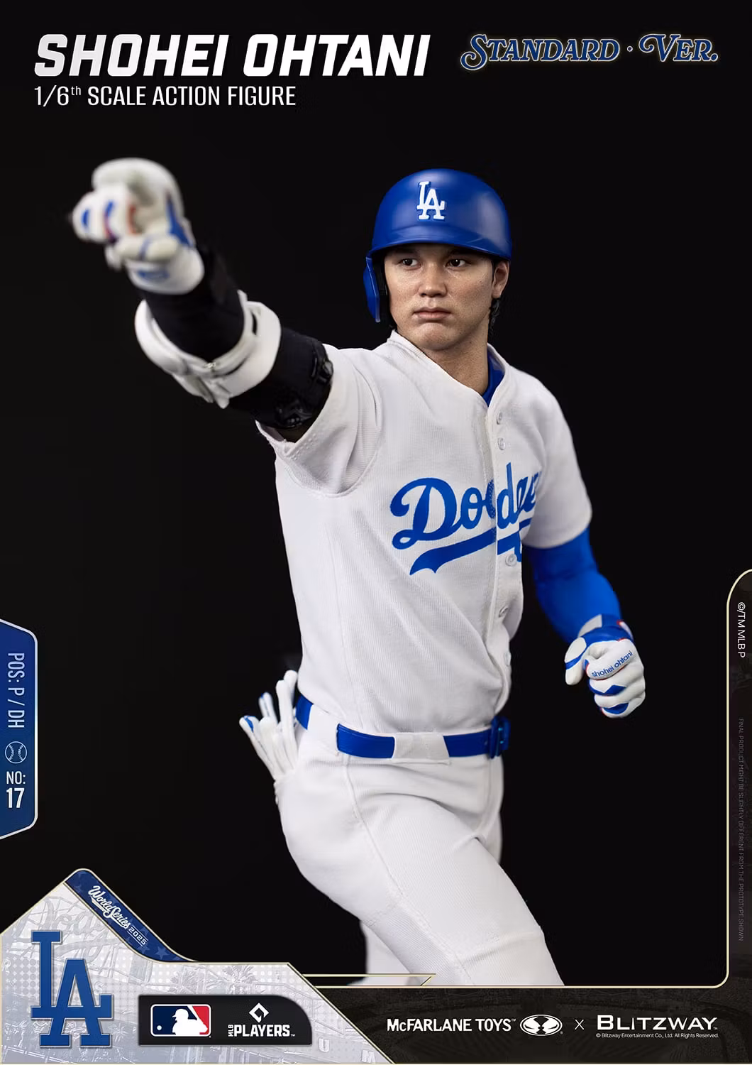 MLB SportsPicks Shohei Ohtani (Standard Ver.) 1/6 Scale Action Figure