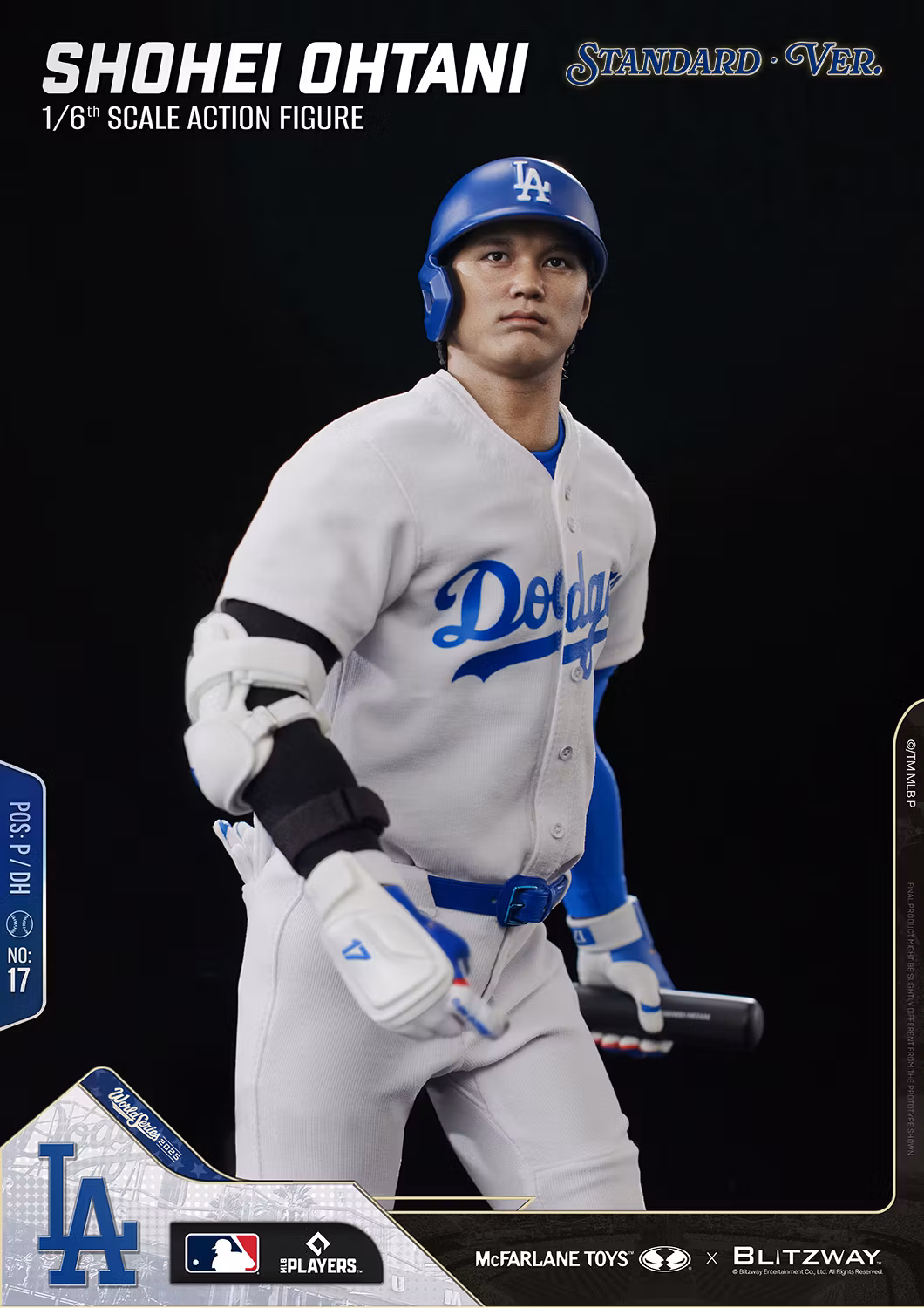 MLB SportsPicks Shohei Ohtani (Standard Ver.) 1/6 Scale Action Figure