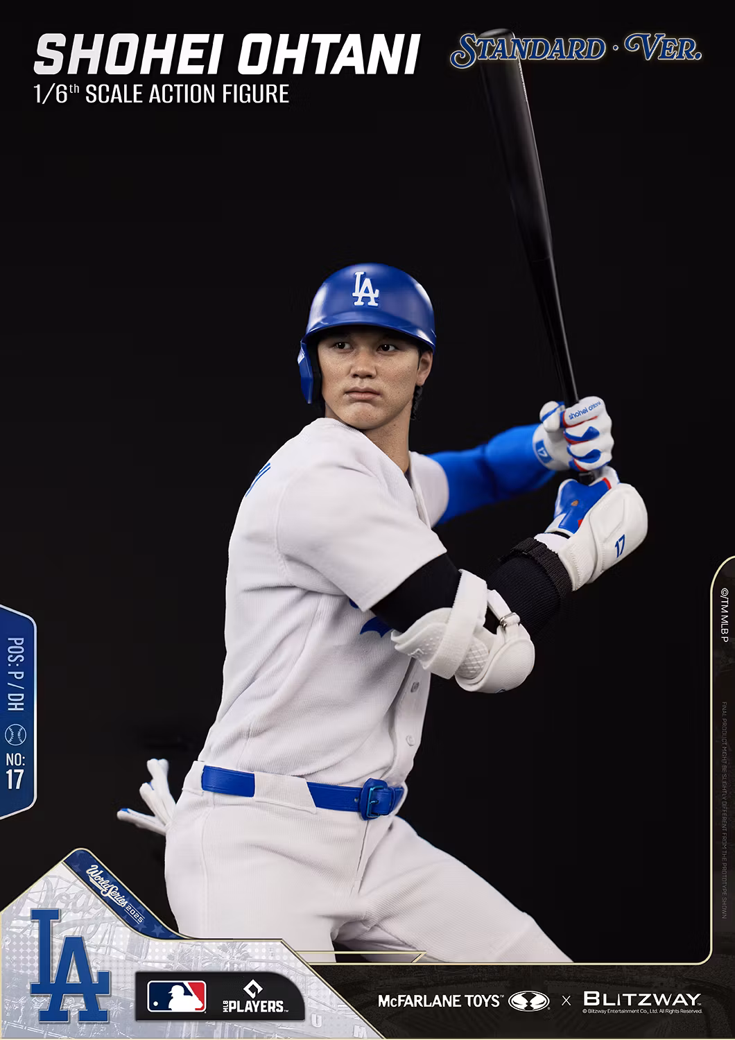 MLB SportsPicks Shohei Ohtani (Standard Ver.) 1/6 Scale Action Figure