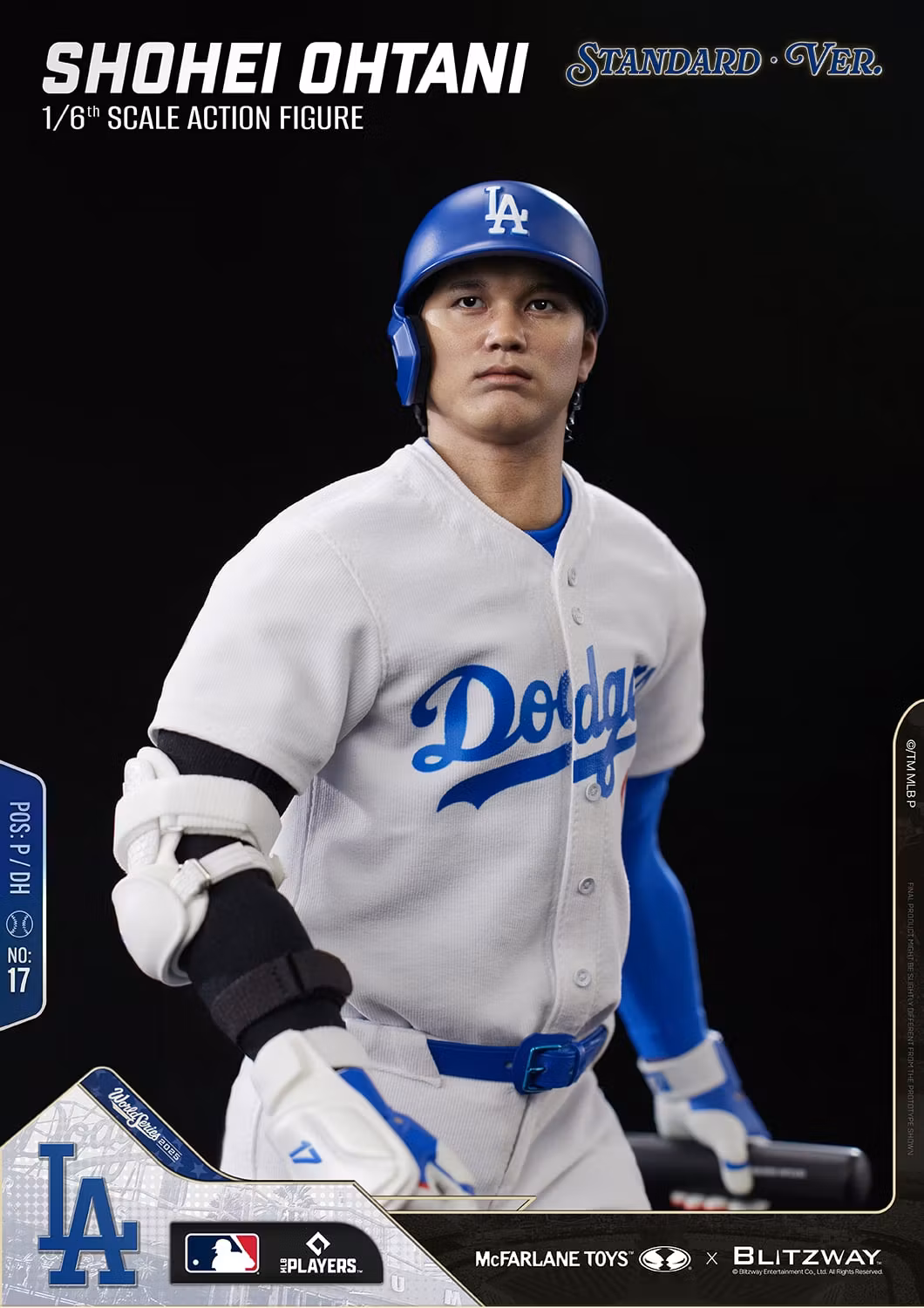 MLB SportsPicks Shohei Ohtani (Standard Ver.) 1/6 Scale Action Figure