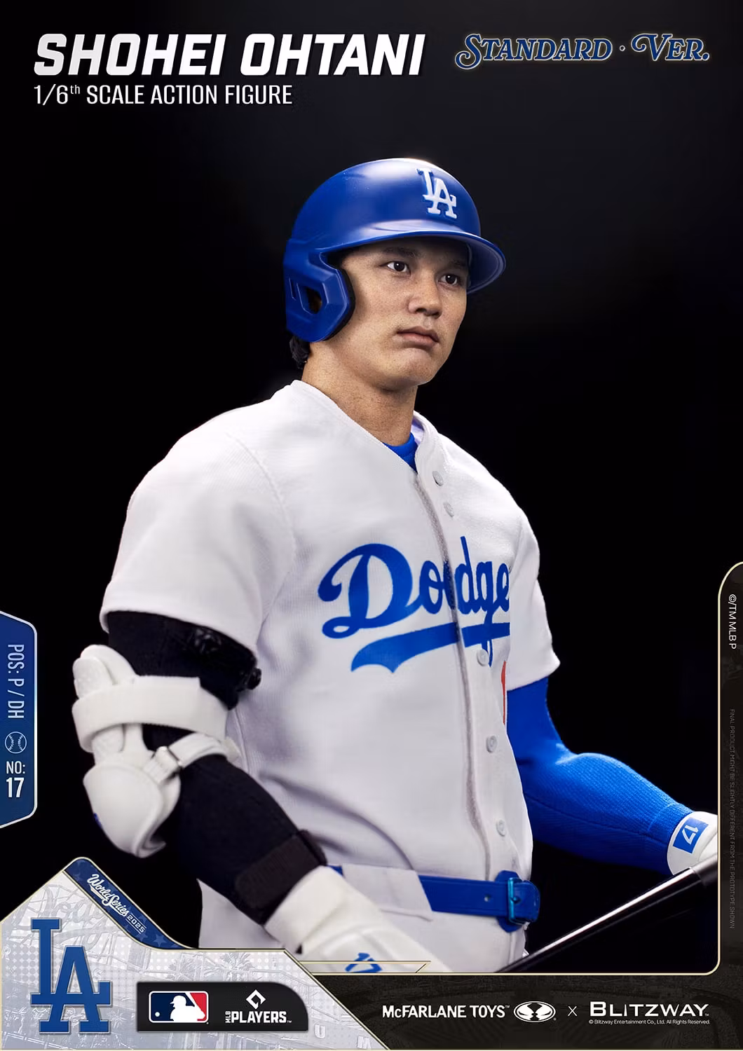MLB SportsPicks Shohei Ohtani (Standard Ver.) 1/6 Scale Action Figure