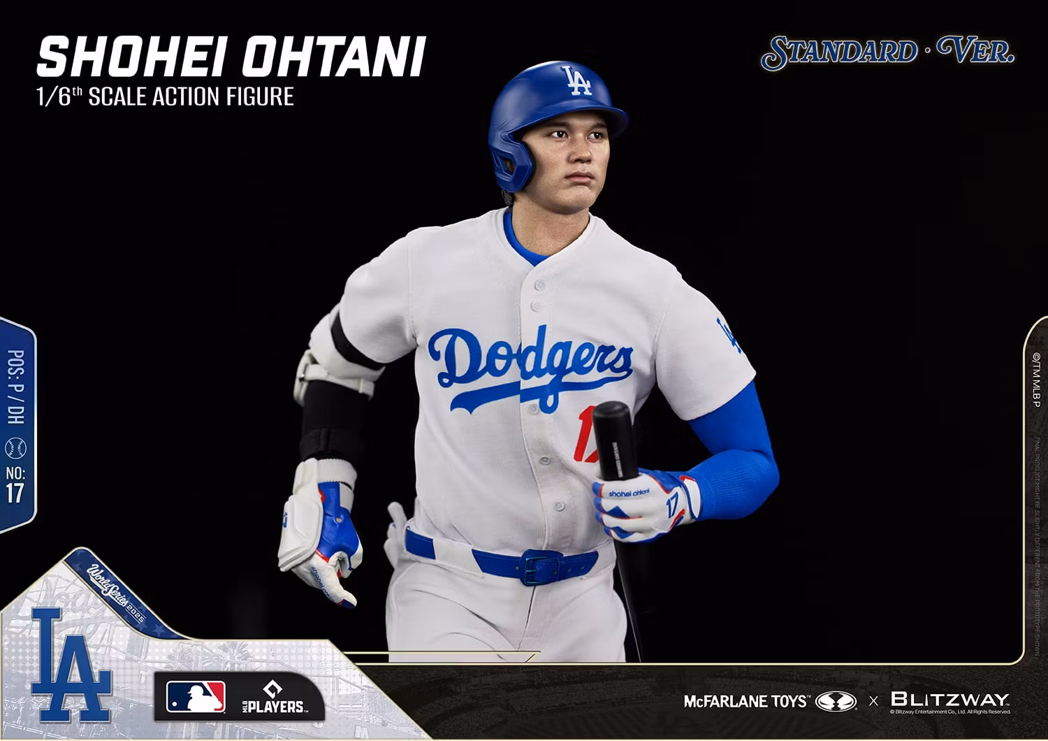 MLB SportsPicks Shohei Ohtani (Standard Ver.) 1/6 Scale Action Figure