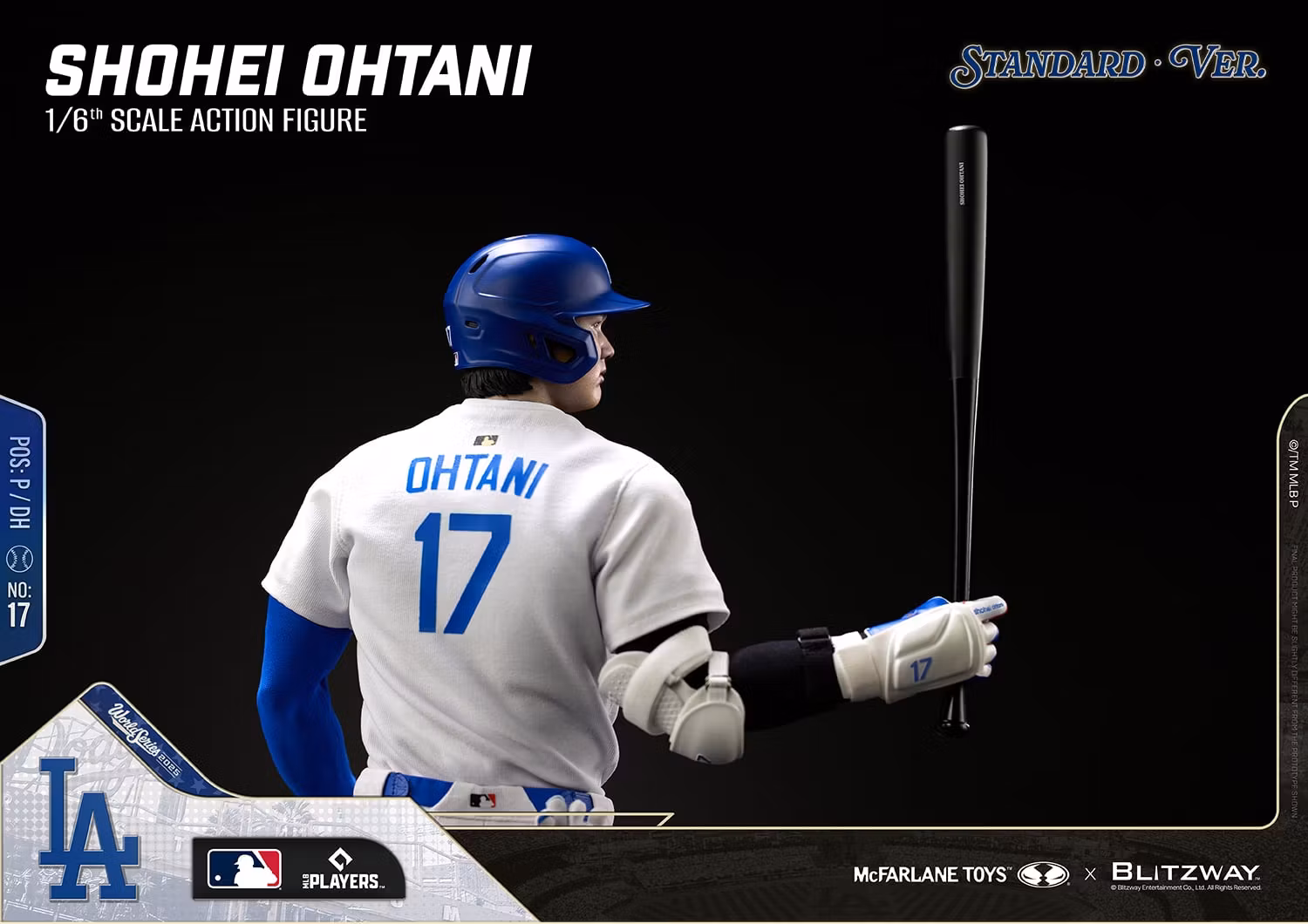 MLB SportsPicks Shohei Ohtani (Standard Ver.) 1/6 Scale Action Figure