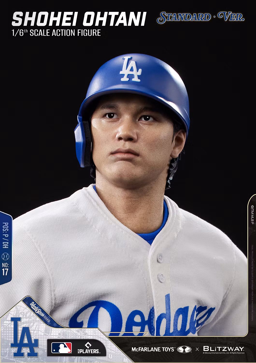 MLB SportsPicks Shohei Ohtani (Standard Ver.) 1/6 Scale Action Figure