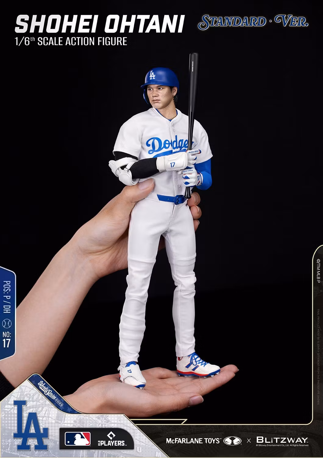 MLB SportsPicks Shohei Ohtani (Standard Ver.) 1/6 Scale Action Figure