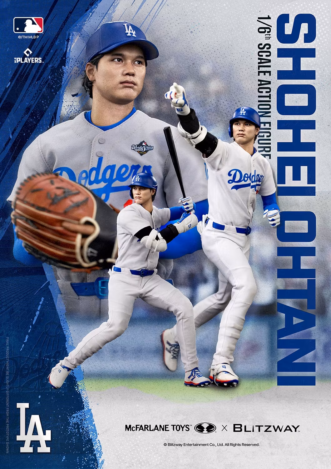 MLB SportsPicks Shohei Ohtani (Deluxe Ver.) 1/6 Scale Action Figure