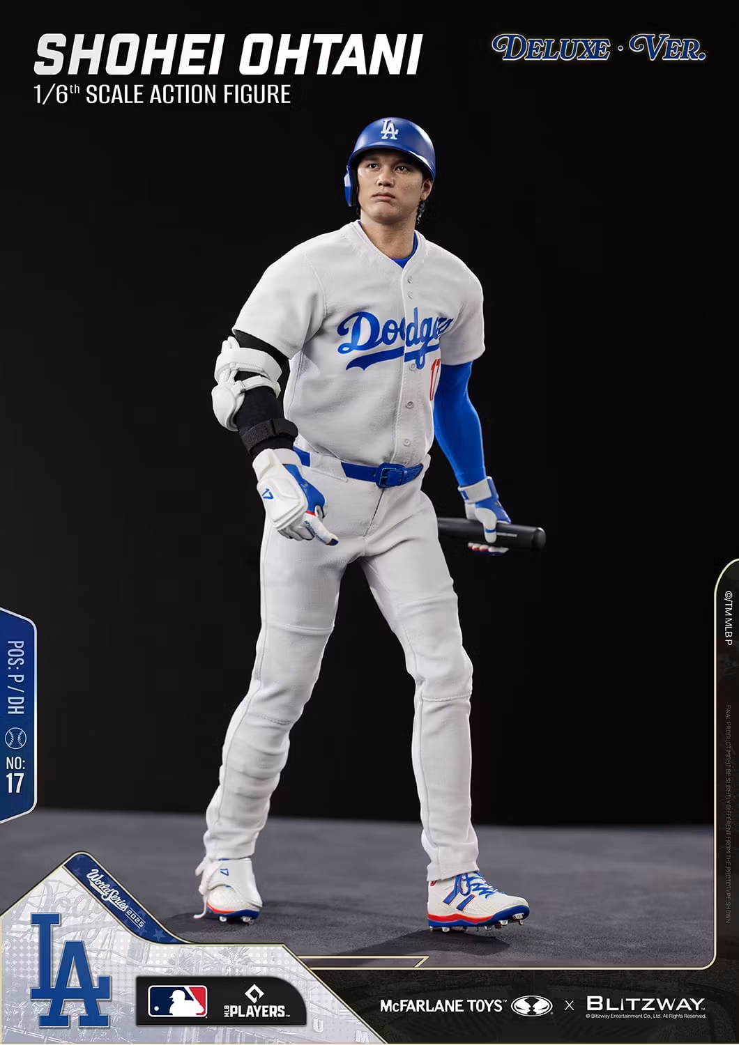MLB SportsPicks Shohei Ohtani (Deluxe Ver.) 1/6 Scale Action Figure