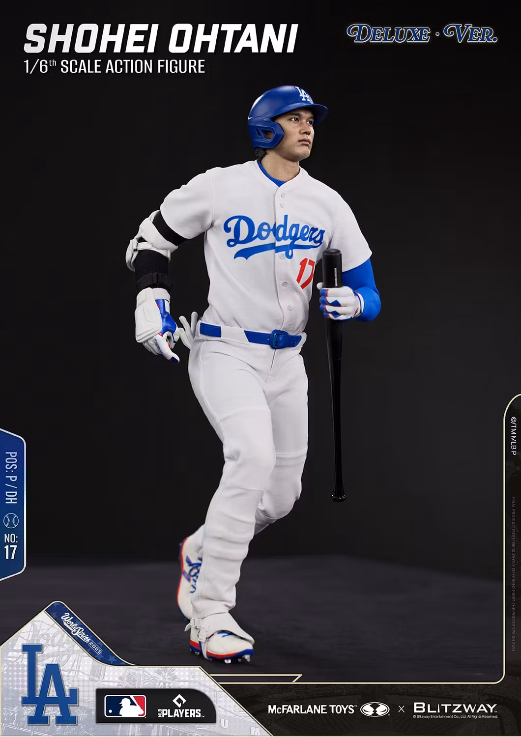 MLB SportsPicks Shohei Ohtani (Deluxe Ver.) 1/6 Scale Action Figure