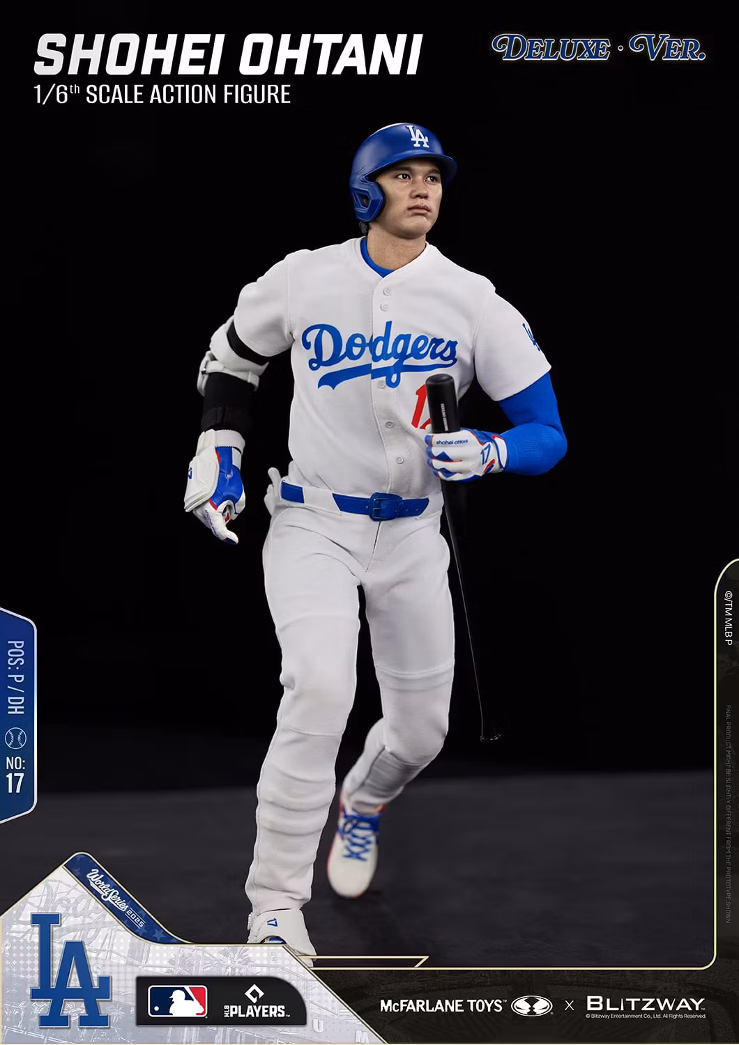MLB SportsPicks Shohei Ohtani (Deluxe Ver.) 1/6 Scale Action Figure