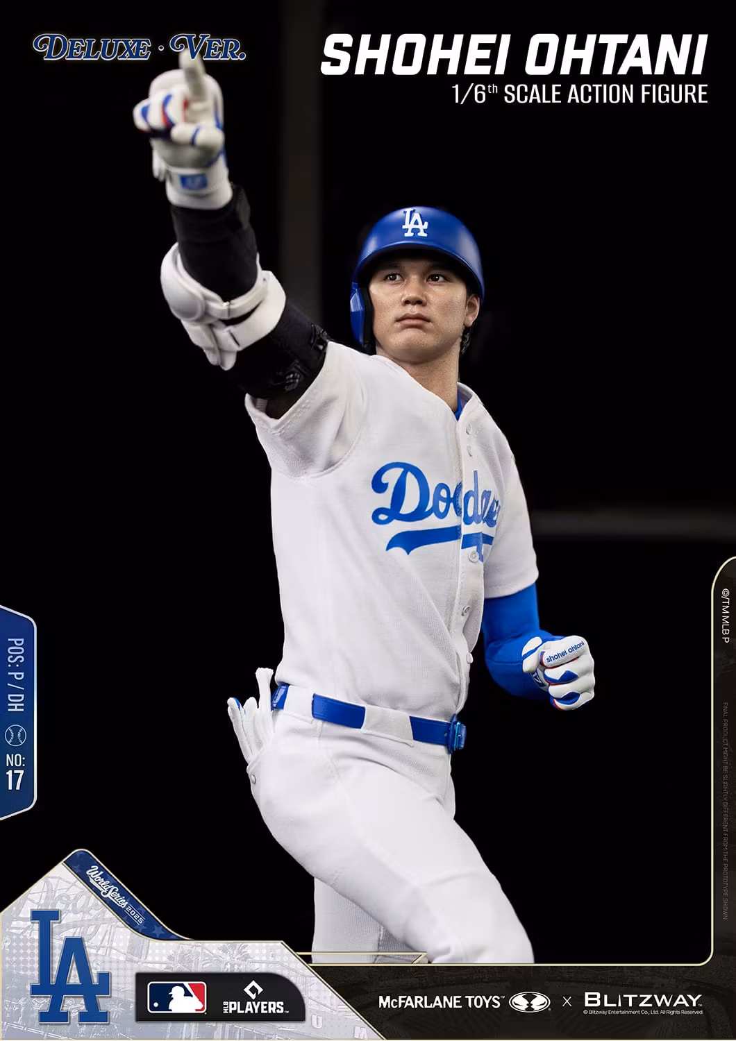 MLB SportsPicks Shohei Ohtani (Deluxe Ver.) 1/6 Scale Action Figure