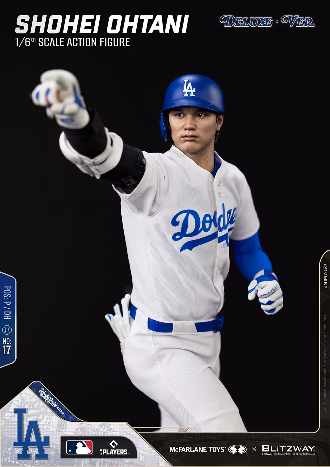 MLB SportsPicks Shohei Ohtani (Deluxe Ver.) 1/6 Scale Action Figure