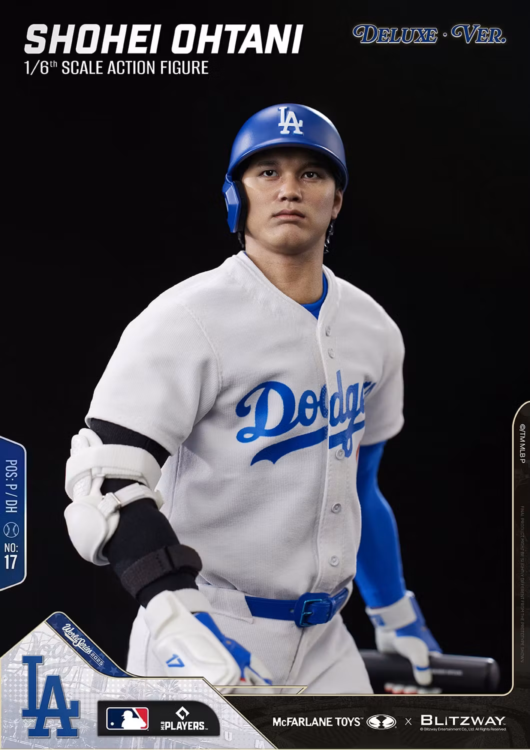 MLB SportsPicks Shohei Ohtani (Deluxe Ver.) 1/6 Scale Action Figure