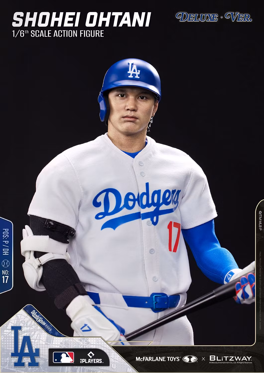 MLB SportsPicks Shohei Ohtani (Deluxe Ver.) 1/6 Scale Action Figure