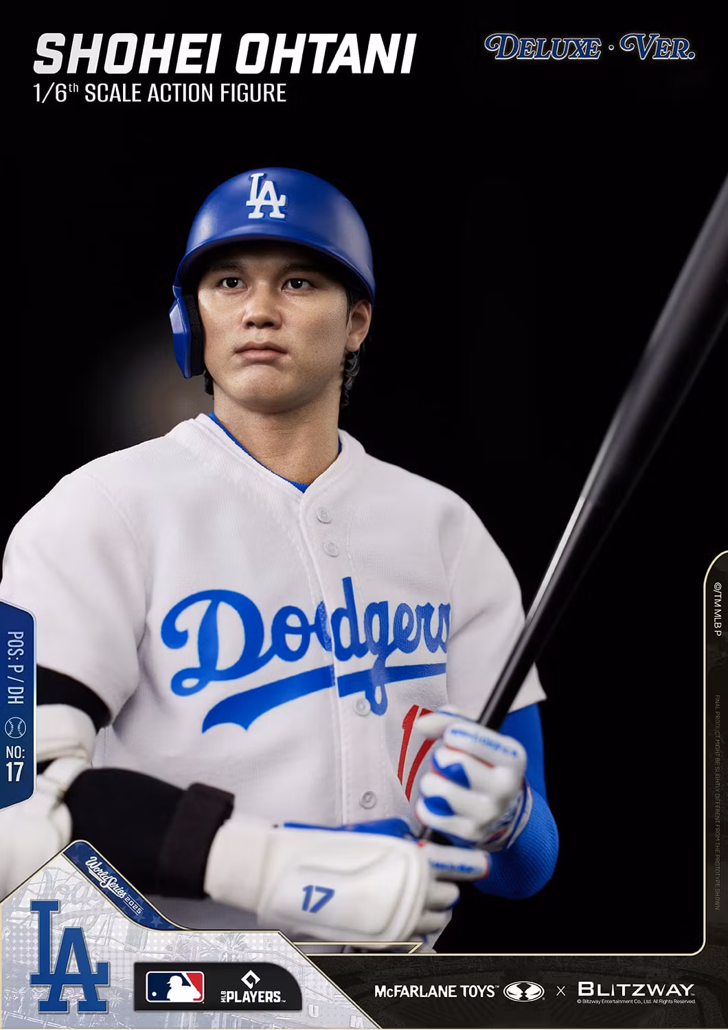 MLB SportsPicks Shohei Ohtani (Deluxe Ver.) 1/6 Scale Action Figure
