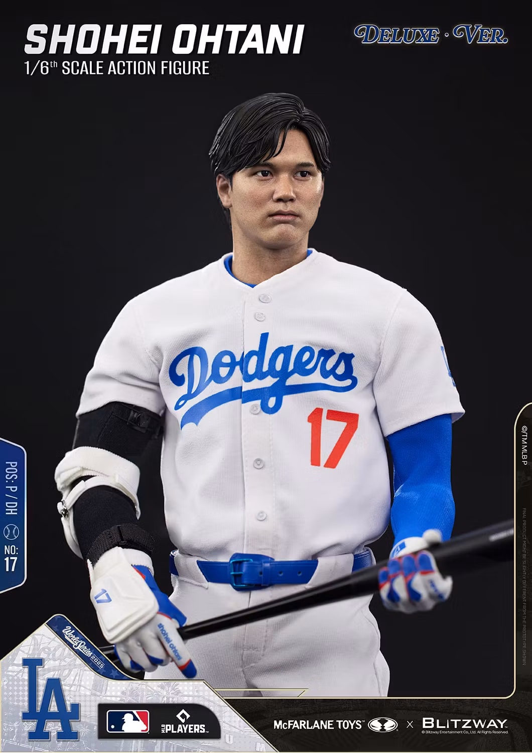 MLB SportsPicks Shohei Ohtani (Deluxe Ver.) 1/6 Scale Action Figure