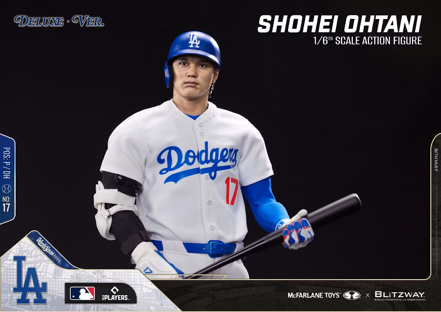MLB SportsPicks Shohei Ohtani (Deluxe Ver.) 1/6 Scale Action Figure