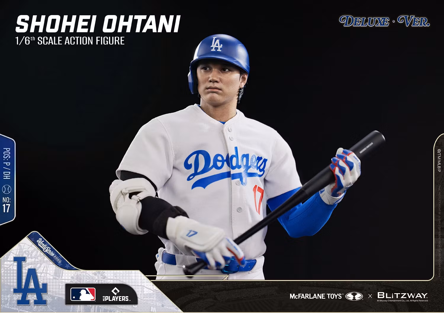 MLB SportsPicks Shohei Ohtani (Deluxe Ver.) 1/6 Scale Action Figure