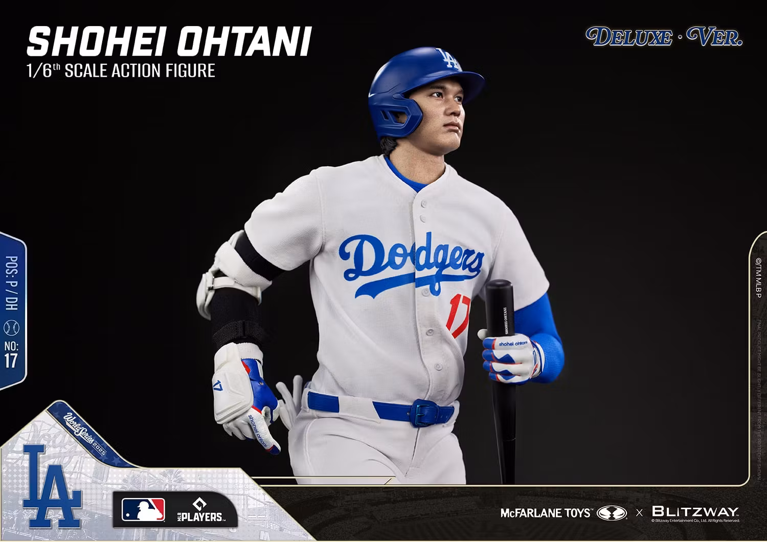 MLB SportsPicks Shohei Ohtani (Deluxe Ver.) 1/6 Scale Action Figure