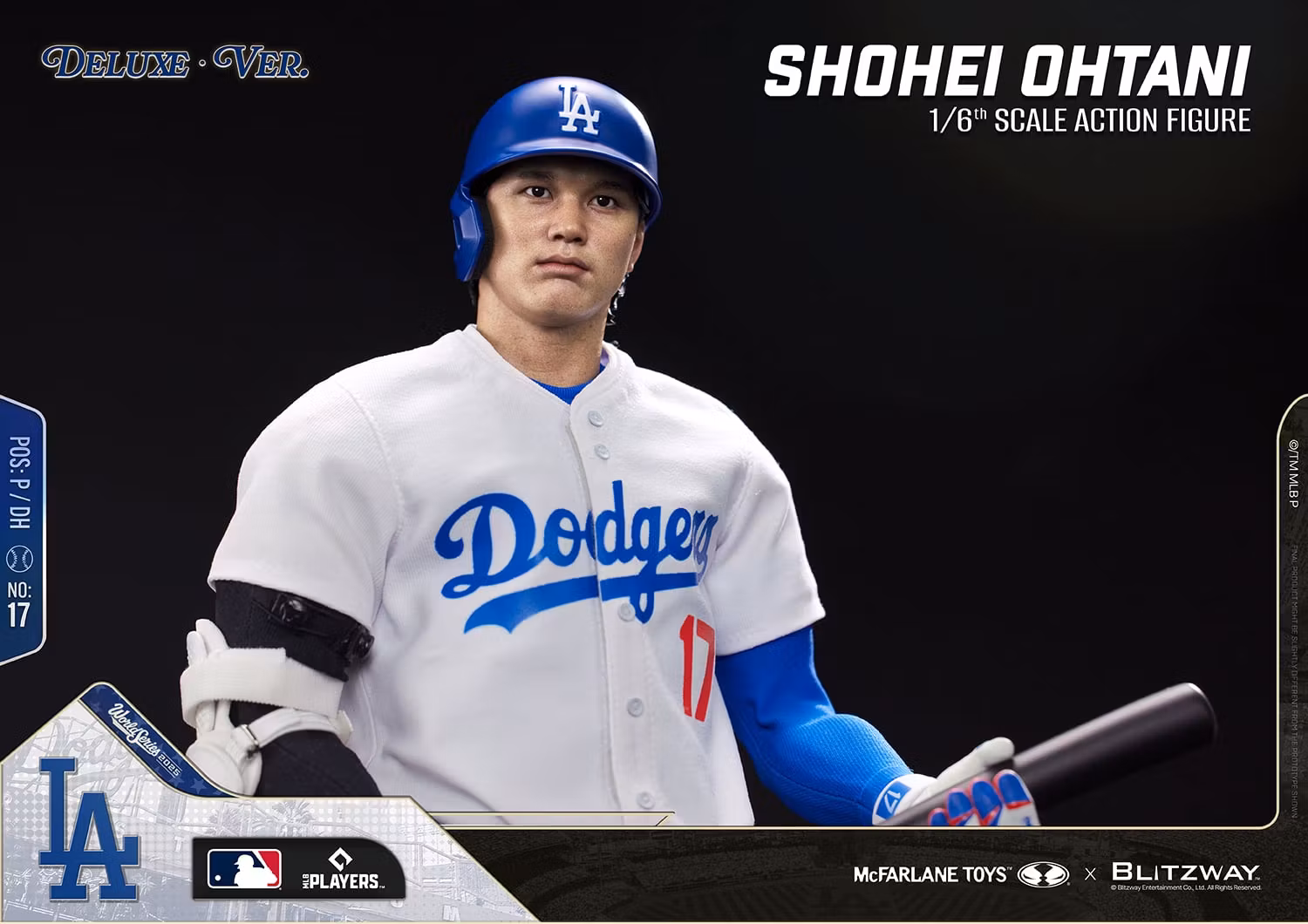 MLB SportsPicks Shohei Ohtani (Deluxe Ver.) 1/6 Scale Action Figure