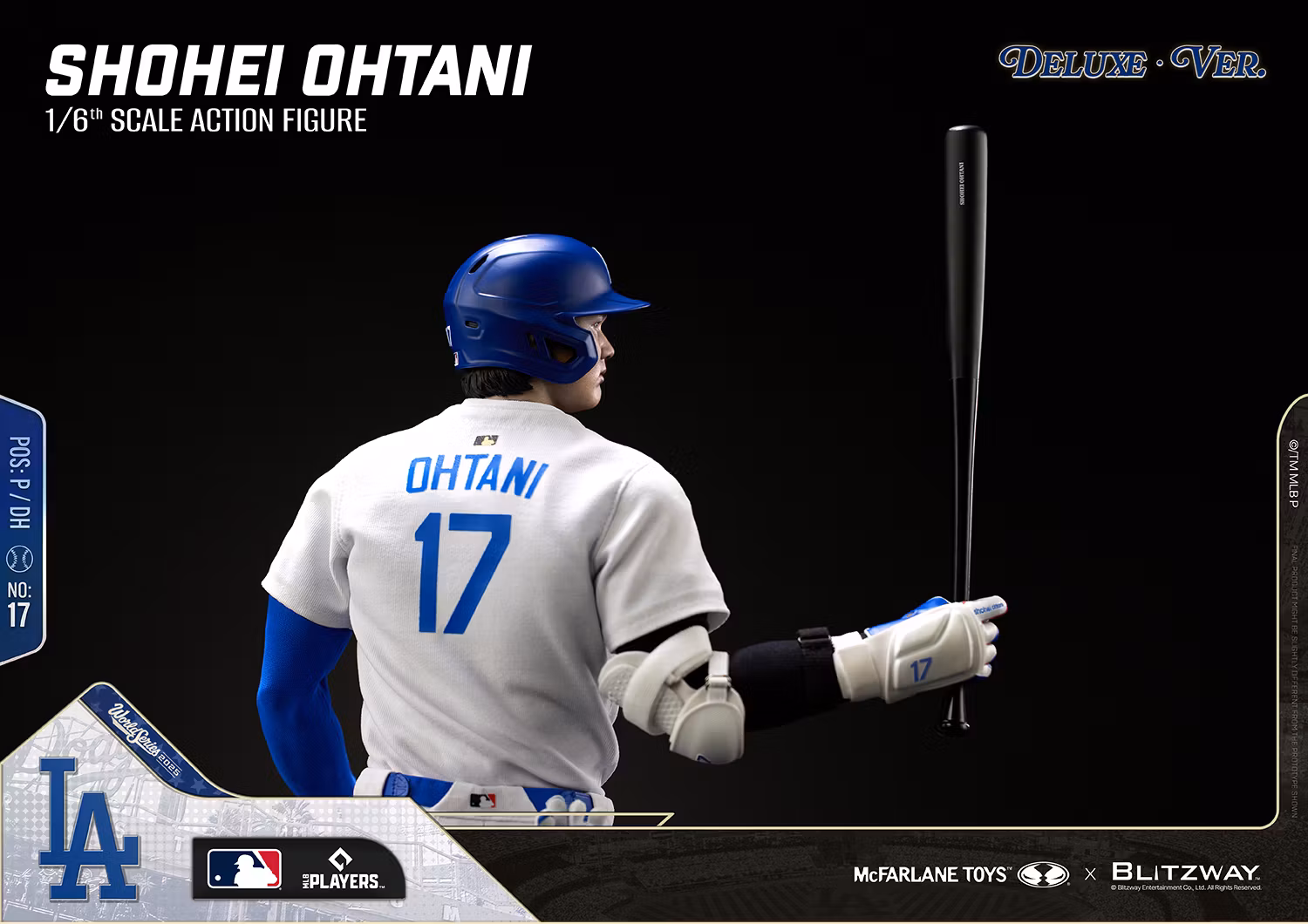 MLB SportsPicks Shohei Ohtani (Deluxe Ver.) 1/6 Scale Action Figure