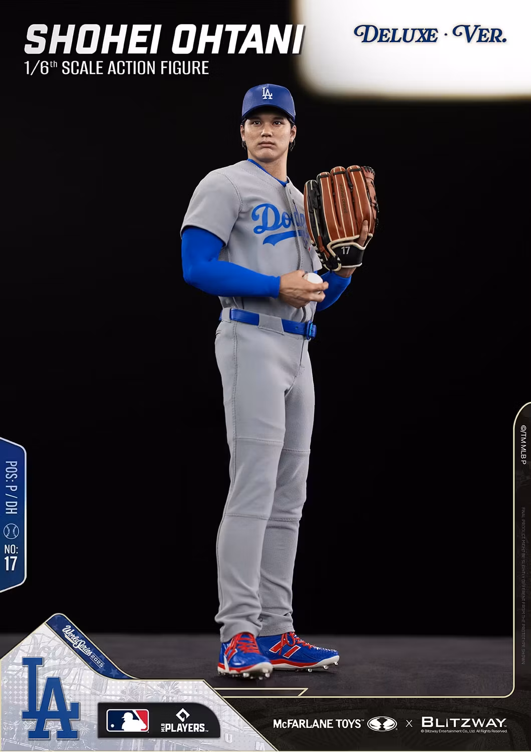 MLB SportsPicks Shohei Ohtani (Deluxe Ver.) 1/6 Scale Action Figure