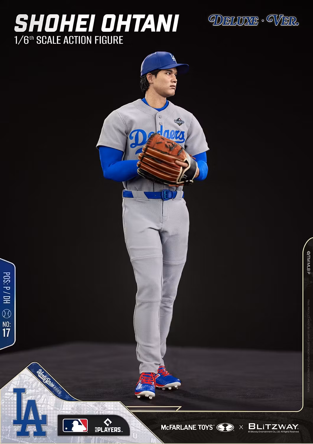 MLB SportsPicks Shohei Ohtani (Deluxe Ver.) 1/6 Scale Action Figure