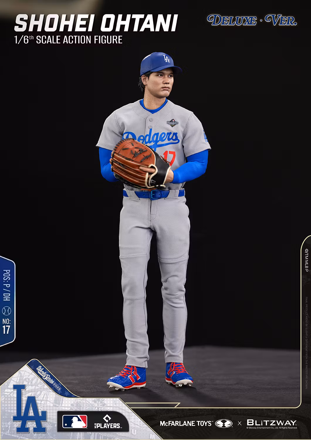 MLB SportsPicks Shohei Ohtani (Deluxe Ver.) 1/6 Scale Action Figure