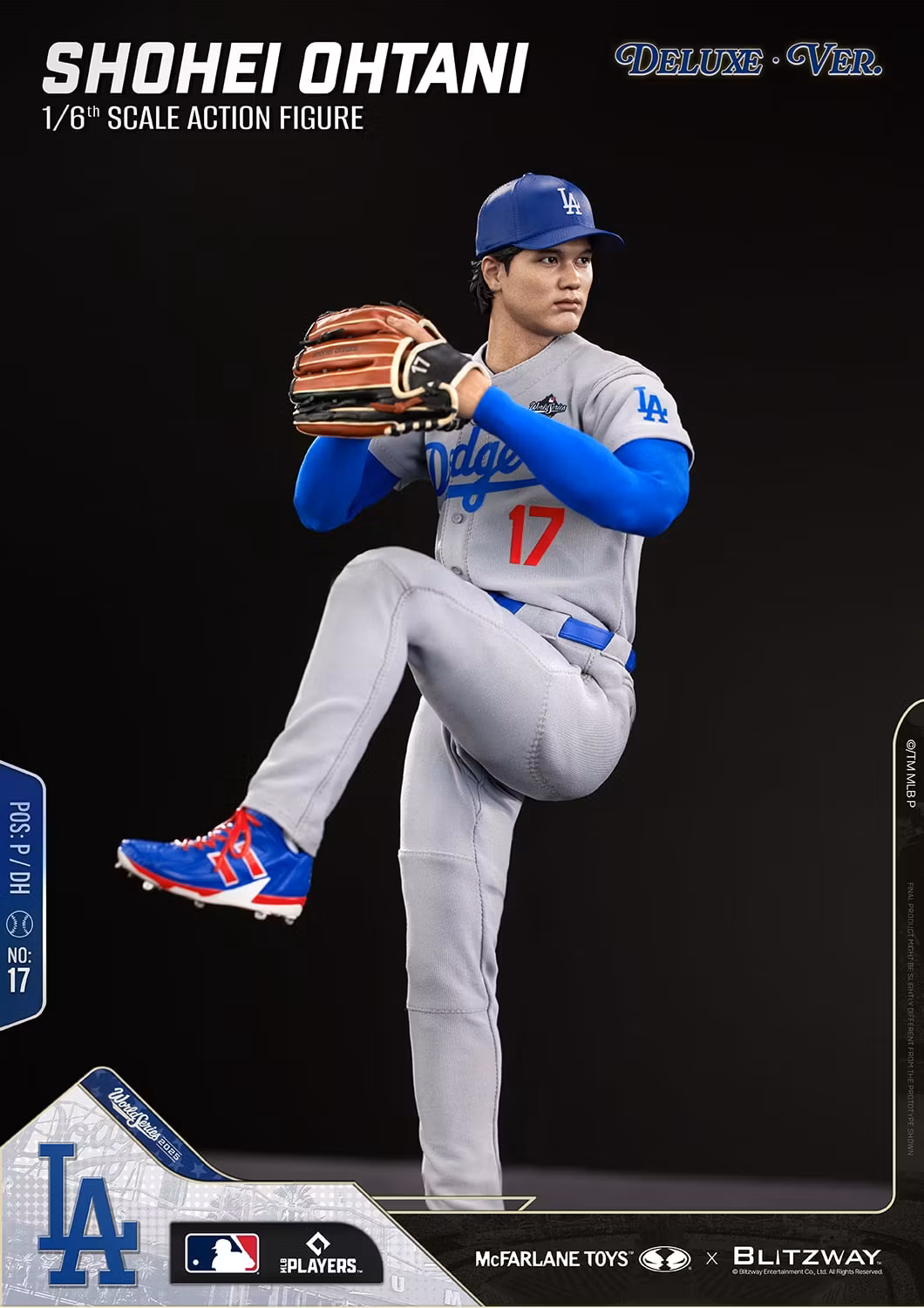 MLB SportsPicks Shohei Ohtani (Deluxe Ver.) 1/6 Scale Action Figure
