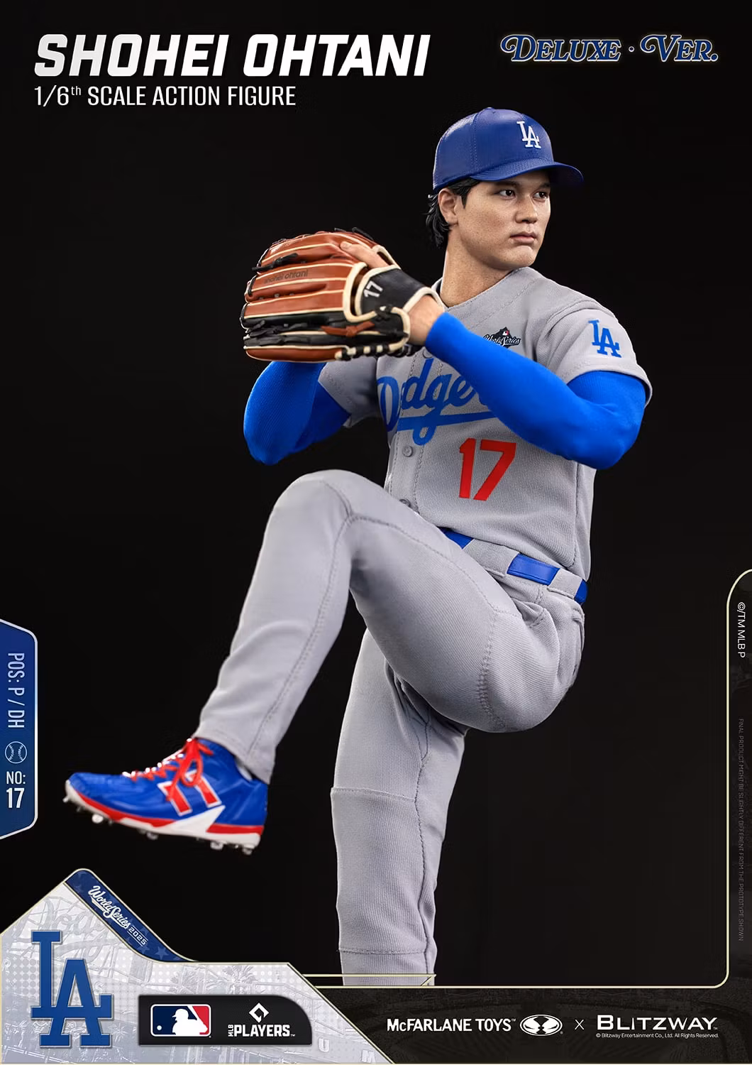 MLB SportsPicks Shohei Ohtani (Deluxe Ver.) 1/6 Scale Action Figure