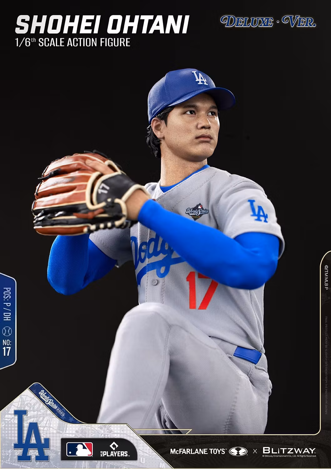 MLB SportsPicks Shohei Ohtani (Deluxe Ver.) 1/6 Scale Action Figure
