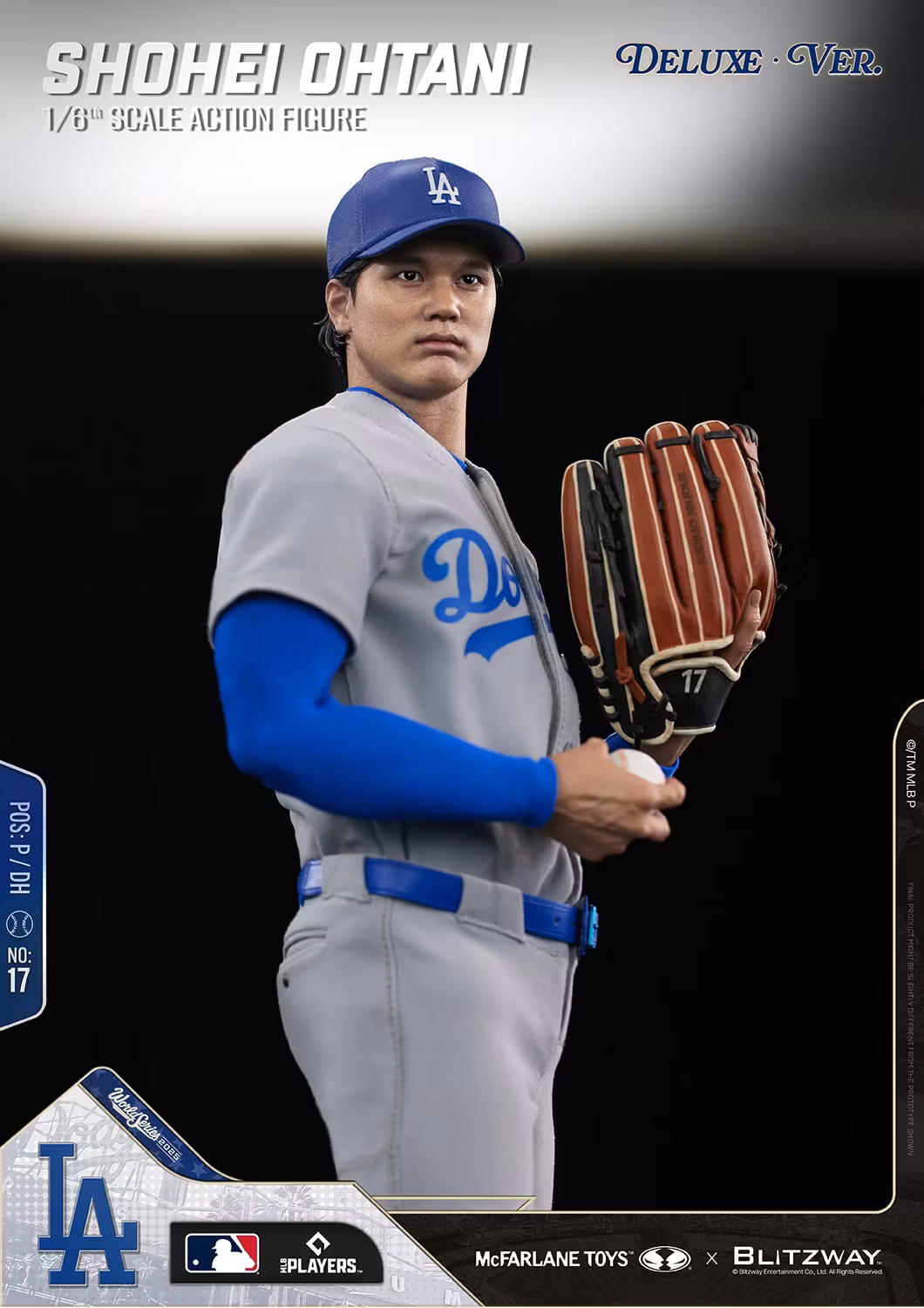 MLB SportsPicks Shohei Ohtani (Deluxe Ver.) 1/6 Scale Action Figure