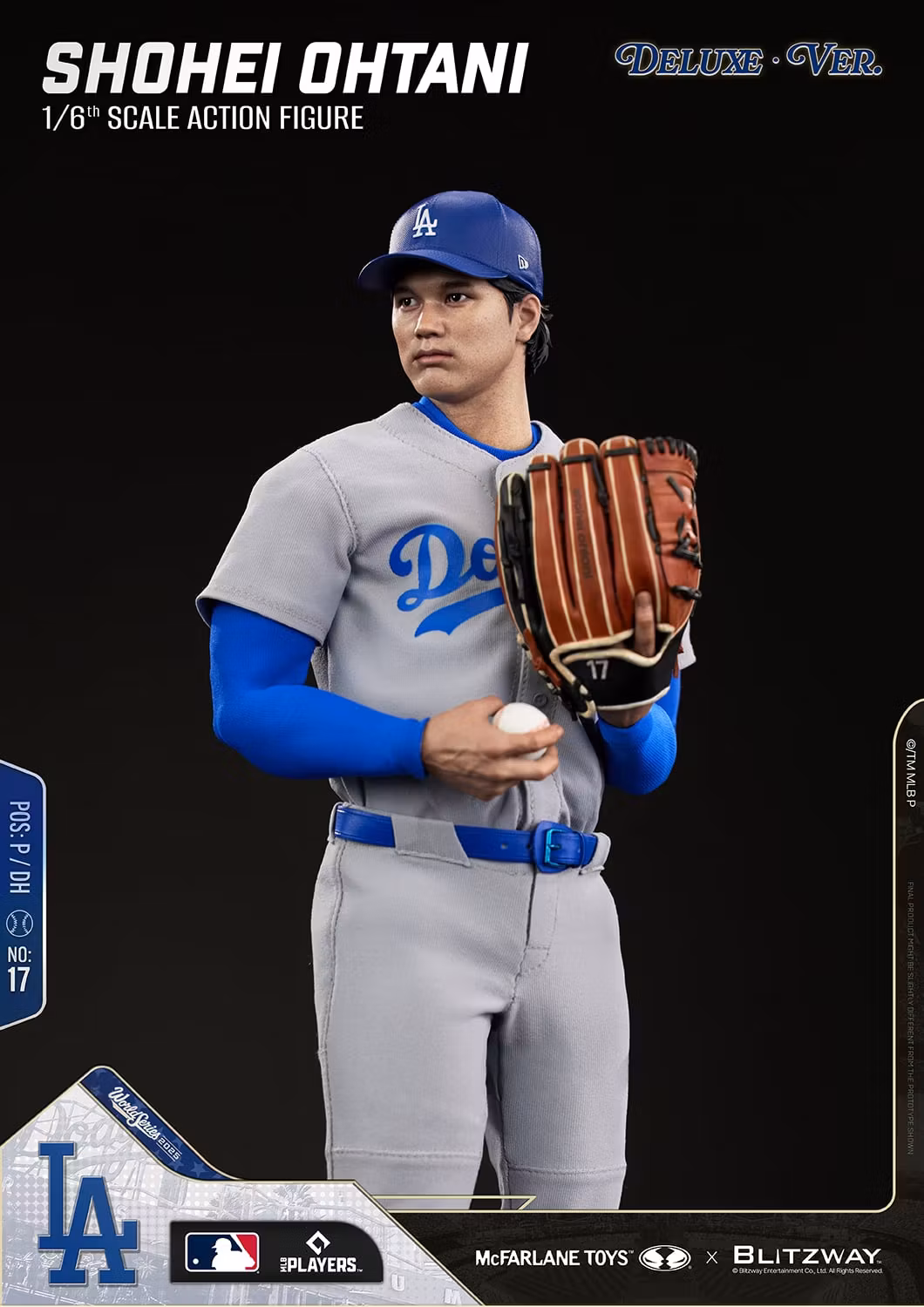 MLB SportsPicks Shohei Ohtani (Deluxe Ver.) 1/6 Scale Action Figure