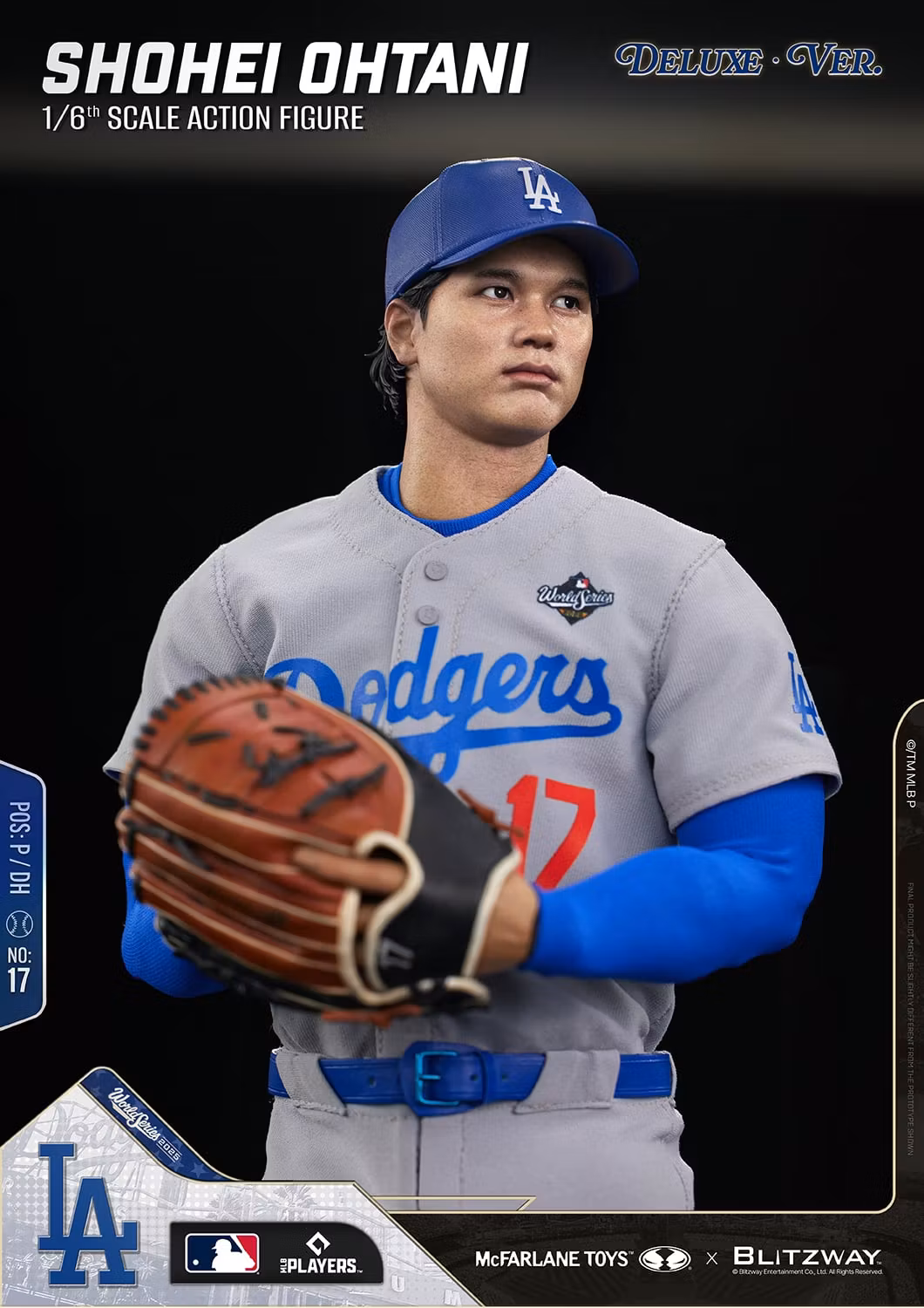 MLB SportsPicks Shohei Ohtani (Deluxe Ver.) 1/6 Scale Action Figure