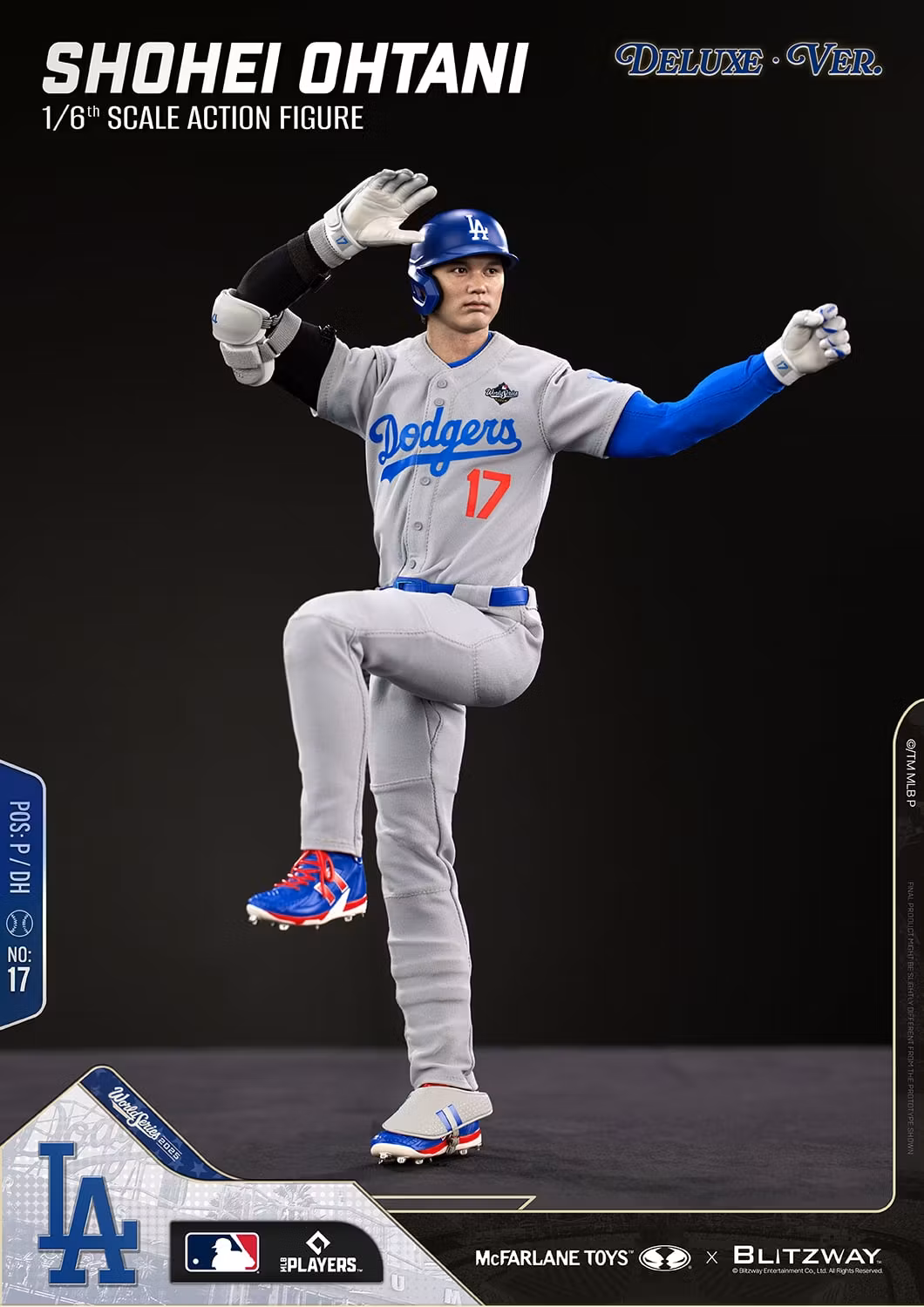 MLB SportsPicks Shohei Ohtani (Deluxe Ver.) 1/6 Scale Action Figure