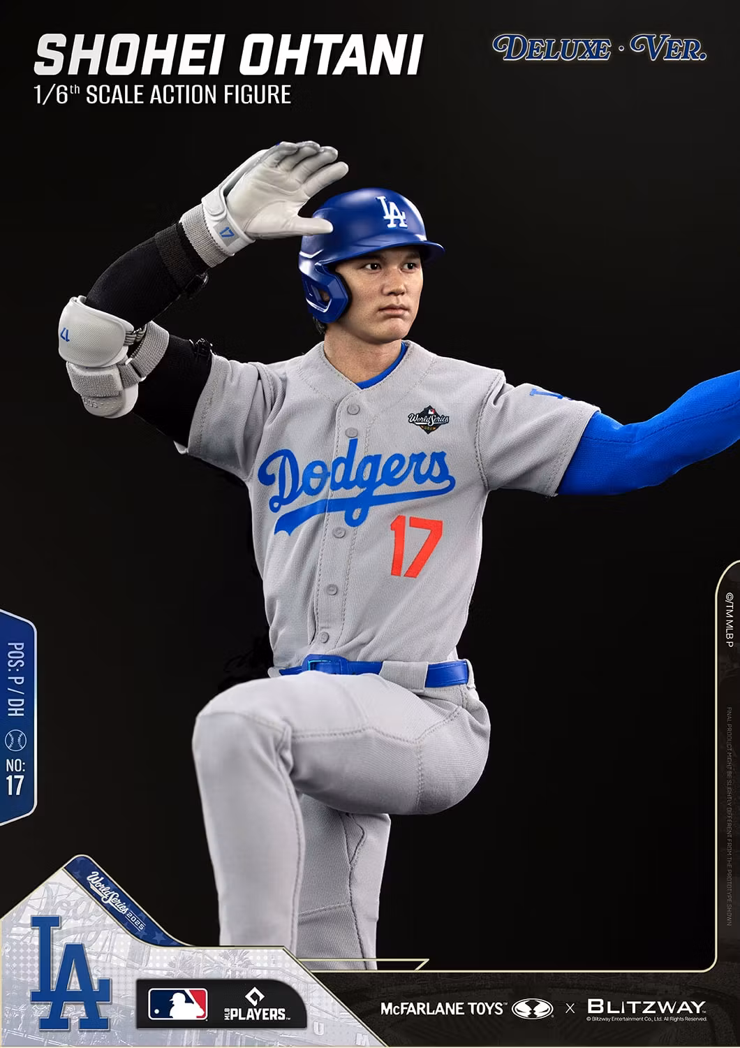 MLB SportsPicks Shohei Ohtani (Deluxe Ver.) 1/6 Scale Action Figure