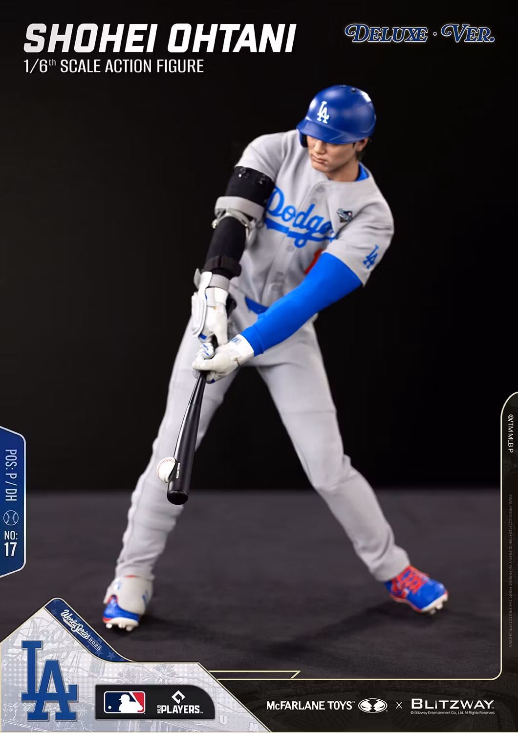 MLB SportsPicks Shohei Ohtani (Deluxe Ver.) 1/6 Scale Action Figure