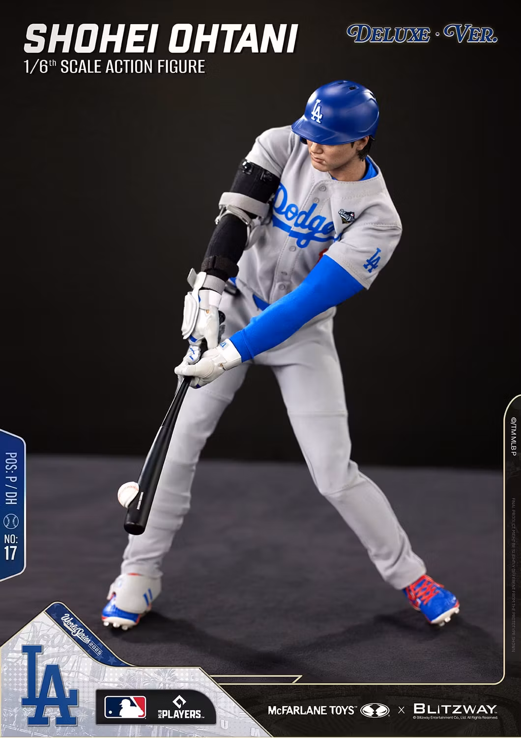 MLB SportsPicks Shohei Ohtani (Deluxe Ver.) 1/6 Scale Action Figure